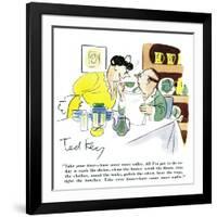 Hazel Cartoon-Ted Key-Framed Giclee Print