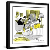 Hazel Cartoon-Ted Key-Framed Giclee Print