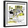 Hazel Cartoon-Ted Key-Framed Giclee Print