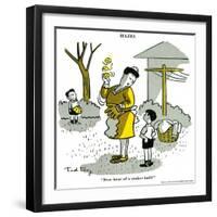 Hazel Cartoon-Ted Key-Framed Giclee Print