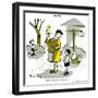 Hazel Cartoon-Ted Key-Framed Giclee Print