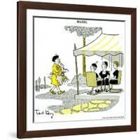 Hazel Cartoon-Ted Key-Framed Giclee Print