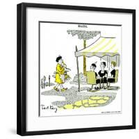 Hazel Cartoon-Ted Key-Framed Giclee Print