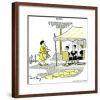 Hazel Cartoon-Ted Key-Framed Giclee Print