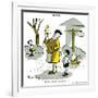 Hazel Cartoon-Ted Key-Framed Giclee Print