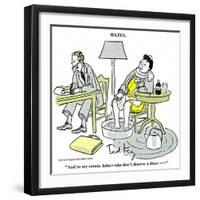 Hazel Cartoon-Ted Key-Framed Giclee Print