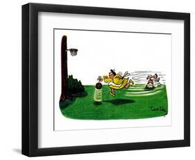 Hazel Cartoon-Ted Key-Framed Giclee Print