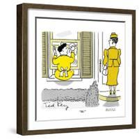 Hazel Cartoon-Ted Key-Framed Giclee Print