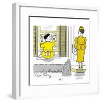 Hazel Cartoon-Ted Key-Framed Giclee Print