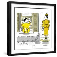 Hazel Cartoon-Ted Key-Framed Giclee Print