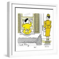 Hazel Cartoon-Ted Key-Framed Giclee Print