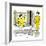 Hazel Cartoon-Ted Key-Framed Giclee Print