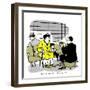 Hazel Cartoon-Ted Key-Framed Giclee Print