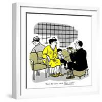 Hazel Cartoon-Ted Key-Framed Giclee Print