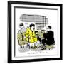 Hazel Cartoon-Ted Key-Framed Giclee Print