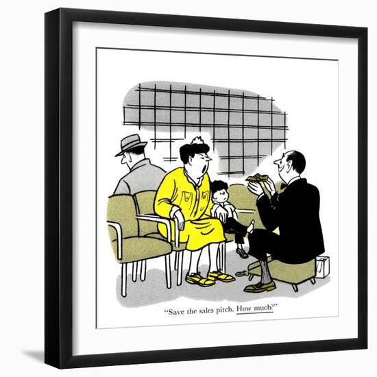 Hazel Cartoon-Ted Key-Framed Premium Giclee Print