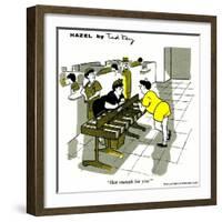 Hazel Cartoon-Ted Key-Framed Giclee Print