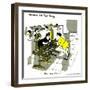 Hazel Cartoon-Ted Key-Framed Giclee Print