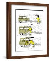 Hazel Cartoon-Ted Key-Framed Giclee Print