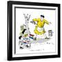 Hazel Cartoon-Ted Key-Framed Giclee Print