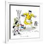 Hazel Cartoon-Ted Key-Framed Giclee Print