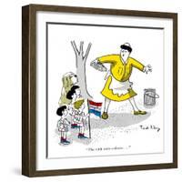 Hazel Cartoon-Ted Key-Framed Giclee Print