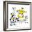 Hazel Cartoon-Ted Key-Framed Giclee Print