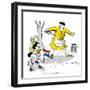 Hazel Cartoon-Ted Key-Framed Giclee Print