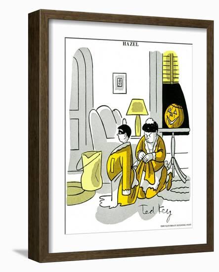 Hazel Cartoon-Ted Key-Framed Giclee Print