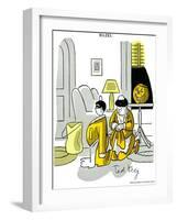 Hazel Cartoon-Ted Key-Framed Giclee Print