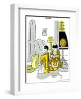 Hazel Cartoon-Ted Key-Framed Giclee Print