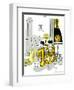 Hazel Cartoon-Ted Key-Framed Giclee Print