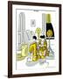 Hazel Cartoon-Ted Key-Framed Giclee Print