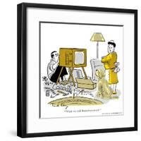 Hazel Cartoon-Ted Key-Framed Giclee Print