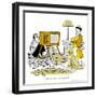 Hazel Cartoon-Ted Key-Framed Giclee Print