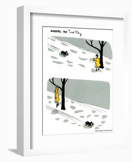 Hazel Cartoon-Ted Key-Framed Giclee Print