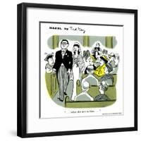 Hazel Cartoon-Ted Key-Framed Giclee Print