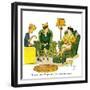 Hazel Cartoon-Ted Key-Framed Giclee Print