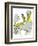 Hazel Cartoon-Ted Key-Framed Giclee Print