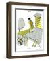 Hazel Cartoon-Ted Key-Framed Giclee Print