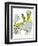 Hazel Cartoon-Ted Key-Framed Giclee Print