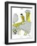 Hazel Cartoon-Ted Key-Framed Giclee Print