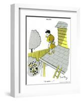 Hazel Cartoon-Ted Key-Framed Giclee Print