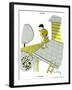 Hazel Cartoon-Ted Key-Framed Giclee Print