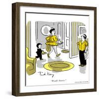 Hazel Cartoon-Ted Key-Framed Giclee Print