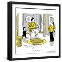 Hazel Cartoon-Ted Key-Framed Giclee Print