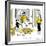 Hazel Cartoon-Ted Key-Framed Giclee Print