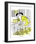 Hazel Cartoon-Ted Key-Framed Giclee Print