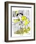 Hazel Cartoon-Ted Key-Framed Giclee Print