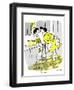 Hazel Cartoon-Ted Key-Framed Giclee Print